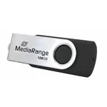 MediaRange MR913 USB fleš disk 128GB sa rotirajućim metalnim štitnikom