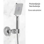 Vakumski držač tuš ručice – dodatni vizuelni prikaz