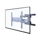 Gembird WM-80ST-01 zglobni nosač za TV sa dve ruke za stabilno držanje ekrana do 80 inča i 50kg