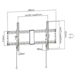 Gembird WM-90T-01 zidni nosač za TV sa nagibom