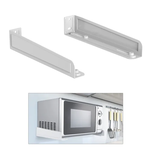 Univerzalni čelični zidni nosači za mikrotalasnu peć Gembird WM-U35-01-W